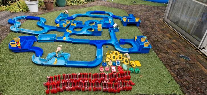 Mega grote set Aquaplay - nieuwe en gebruikte stukken, Kinderen en Baby's, Speelgoed | Buiten | Los speelgoed, Gebruikt, Ophalen