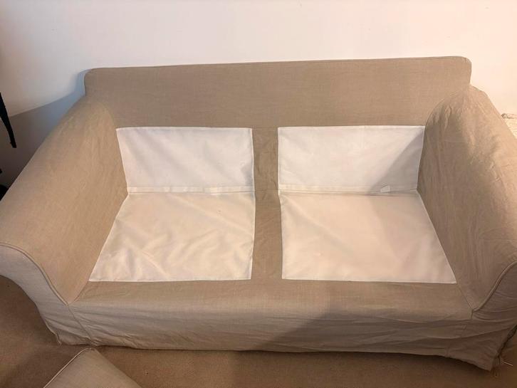 Ektorp Ikea bank, Huis en Inrichting, Banken | Bankstellen, Gebruikt, Tweepersoons, 150 tot 200 cm, 75 tot 100 cm, Ophalen of Verzenden