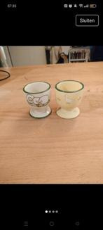 Eierdopjes zeller keramik, Antiek en Kunst, Ophalen of Verzenden