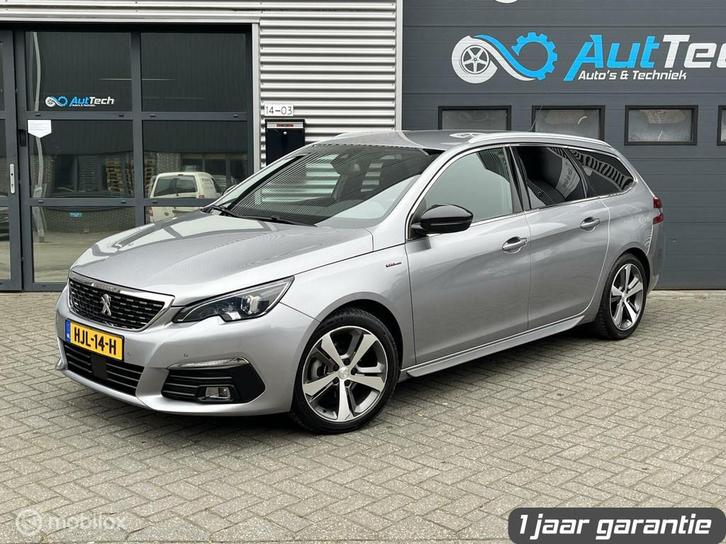 Peugeot 308 SW 1.2 PureTech GT-line Trekhaak CarPlay ACC, Auto's, Peugeot, Bedrijf, Te koop, ABS, Achteruitrijcamera, Adaptive Cruise Control