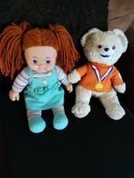 Simba meisjespop met beertje Robijn Robijntje Knuffel, Kinderen en Baby's, Speelgoed | Knuffels en Pluche, Ophalen of Verzenden