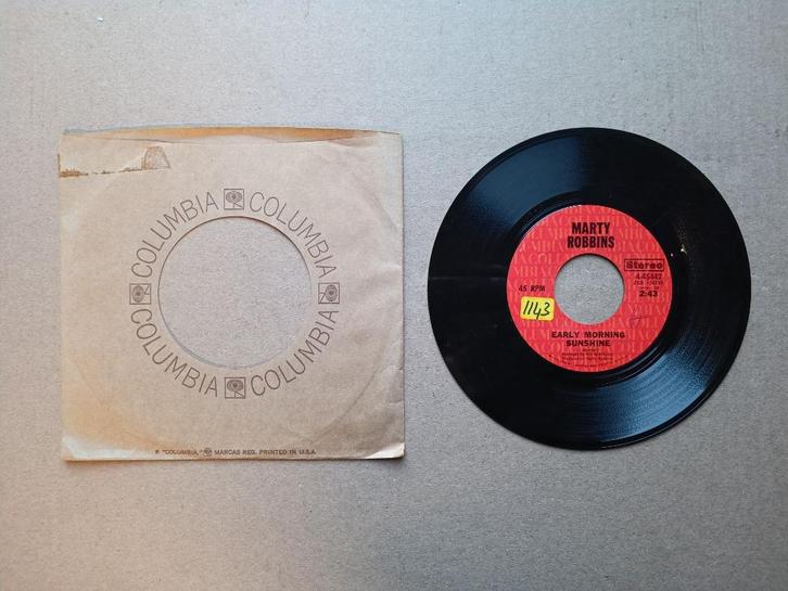 Single: Marty Robbins - Early Morning Sunshine /USA, Cd's en Dvd's, Vinyl Singles, Gebruikt, Pop, 7 inch, Verzenden
