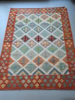 Kelim vloerkleed 204x156, Ophalen of Verzenden, Zo goed als nieuw, Decoratie