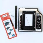 HDD/SSD caddy inbouwframe voor laptop DVD bay, Ophalen, Intern, SATA, Nieuw