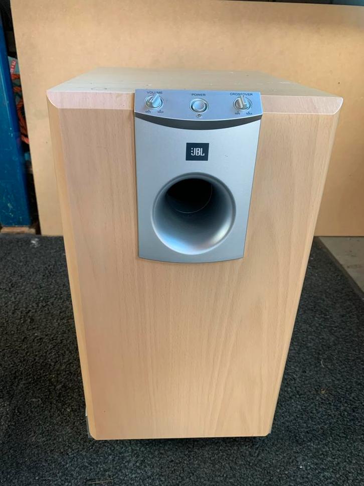 JBL SCS Subwoofer - Krachtige Bass, Audio, Tv en Foto, Luidsprekers, Gebruikt, Subwoofer, Minder dan 60 watt, JBL, Ophalen