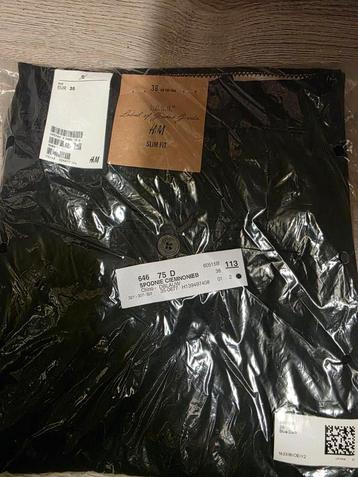 H&M L.O.G.G. Slim Fit Chino Broek - Maat 38 - Nieuw beschikbaar voor biedingen