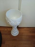 Piedestall met cachepot, Antiek en Kunst, Antiek | Keramiek en Aardewerk, Ophalen of Verzenden