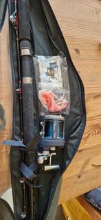 B-square boot visset., Watersport en Boten, Ophalen, Zo goed als nieuw, Complete hengel