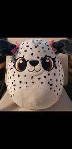 Grote Squishmallow Dalmatier hond XL NIEUW, Ophalen of Verzenden, Nieuw, Hond
