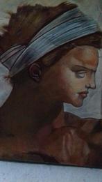 Sixtijnse kapel fragment, Antiek en Kunst, Ophalen of Verzenden