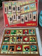Simplex Vintage leesplankje compleet € 12,50., Antiek en Kunst, Antiek | Speelgoed, Ophalen