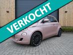 Fiat 500E La Prima 42 kWh 3+1 *Leder *Carplay *Unieke kleur, Gebruikt, 118 pk, Overige kleuren, 4 stoelen