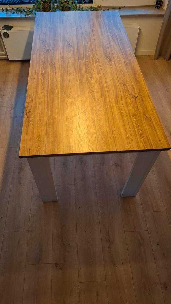 Mooie tafel voor 6 personen, Huis en Inrichting, Tafels | Eettafels, Gebruikt, 100 tot 150 cm, 150 tot 200 cm, Vijf personen of meer
