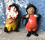 Sleutelhangers Pipo de Clown en Dikke Deur jaren zeventig, Verzenden, Gebruikt, Tv, Overige typen