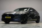 Mazda 3 2.0 e-SkyActiv-X M Hybrid 180 Luxury |AUT|Leer|, Auto's, Mazda, 1998 cc, Gebruikt, 4 cilinders, Bedrijf