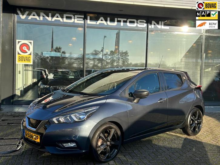 Nissan Micra 1.0 IG-T N-Sport Navi Camera Park.Sens Clima Cr, Auto's, Nissan, Bedrijf, Te koop, Micra, ABS, Achteruitrijcamera