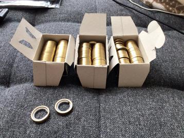 Gordijn Ringetjes Messing + FH per 10 €7,50 beschikbaar voor biedingen