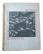 Henri Jonas Houtsneden 1919 AD 1928, Verzenden, Gelezen, Schilder- en Tekenkunst