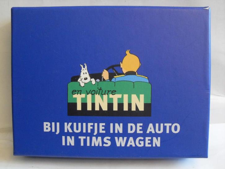 Kuifje Kaarspel Tintin Herge, Verzamelen, Stripfiguren, Zo goed als nieuw, Beeldje of Figuurtje, Kuifje, Ophalen of Verzenden