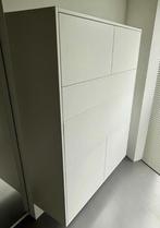 Modern Inklapbaar wit zwevend bureau, Huis en Inrichting, Bureaus, Ophalen, Gebruikt, Bureau