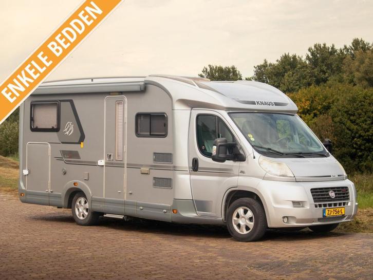 Knaus Sun Ti 650 MEG 3.0 195pk,2pers Lengtebed, Caravans en Kamperen, Campers, Bedrijf, tot en met 3, Half-integraal, Knaus, Diesel