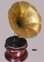 His Master's Voice HMV <Engeland> met bakkelietplaat, Ophalen