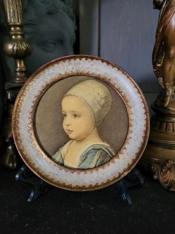 Vintage Schilderij ~ Van Dyck ~ Baby Stuart  beschikbaar voor biedingen