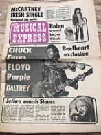 NME 1972 NEIL YOUNG Tina Turner Frank Zappa PINK FLOYD, Boeken, Ophalen of Verzenden, Muziek, Film of Tv