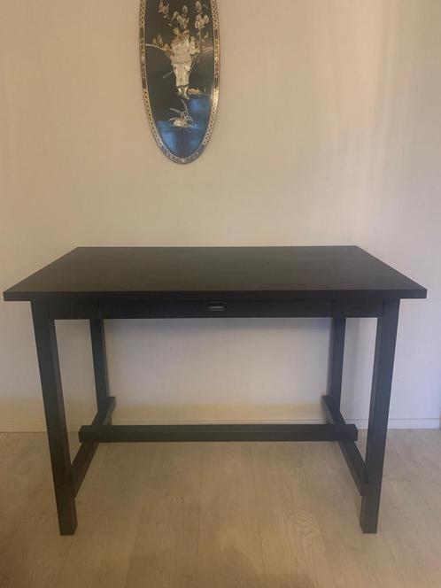 Bartafel met 4 barkrukken, Huis en Inrichting, Tafels | Sidetables, Zo goed als nieuw, 25 tot 50 cm, Rechthoekig, Ophalen of Verzenden