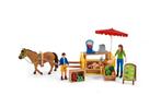 Schleich Marktkraam met Paard en Figuren, Ophalen