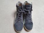 Leer sneakers maat 37, Kleding | Dames, Verzenden, Grijs, Sneakers of Gympen, Zo goed als nieuw