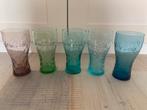 5x Coca cola glazen, Verzamelen, Glas en Borrelglaasjes, Ophalen of Verzenden, Zo goed als nieuw, Frisdrankglas