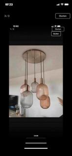 Exclusieve Hanglamp Nieuwstaat, Huis en Inrichting, Lampen | Hanglampen, Ophalen of Verzenden, Nieuw, Glas, 50 tot 75 cm