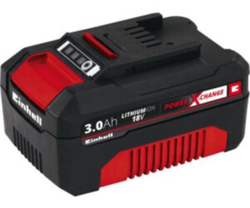 Einhell 3 accu's 18v x3.0ah in zeer goede conditie  beschikbaar voor biedingen