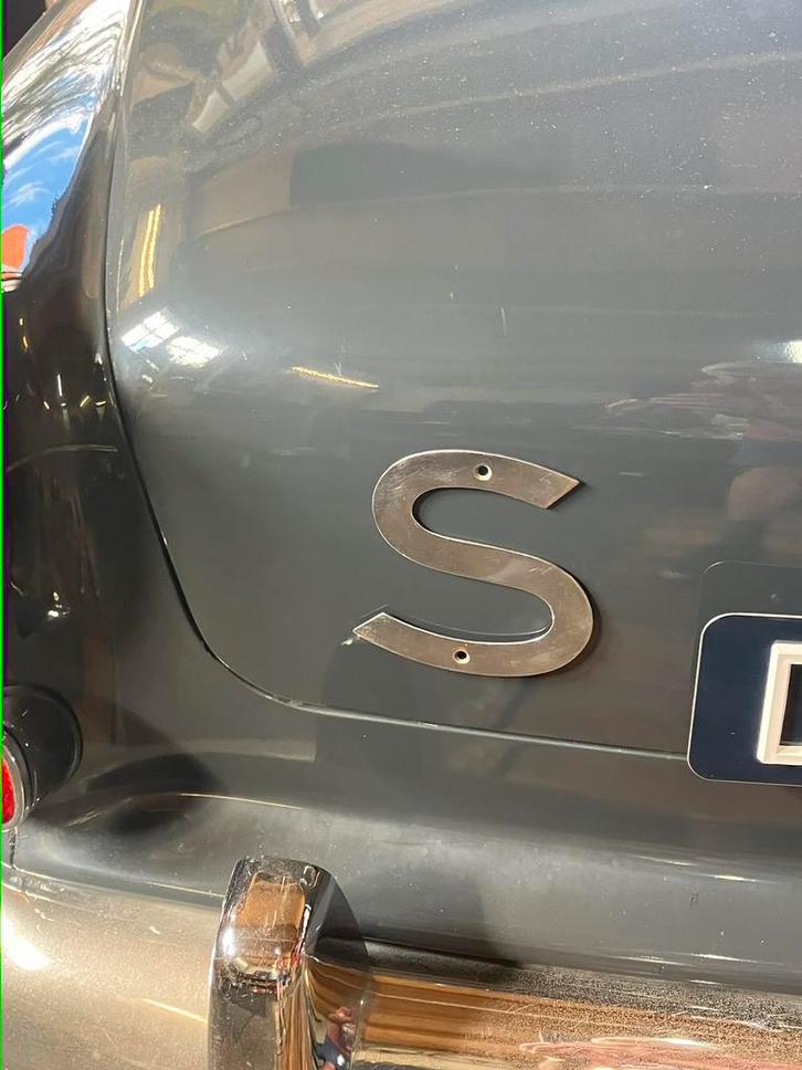 Zweeds landen plaatje “ S” metaal, Auto-onderdelen, Carrosserie en Plaatwerk, Achterklep, Voor, Gebruikt, Ophalen of Verzenden