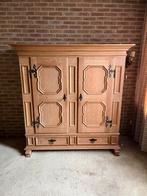 Massief eikenhouten servies opberg kast, Huis en Inrichting, Ophalen, Zo goed als nieuw