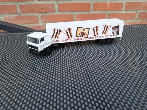 Daf 3300 trekker met oplegger lion car, Hobby en Vrije tijd, Modelauto's | 1:50, Zo goed als nieuw, Ophalen of Verzenden