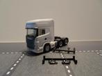 368 herpa scania r 420 3-as trekker wit blanco 1:87 truck, Ophalen of Verzenden, Nieuw, Bus of Vrachtwagen, Herpa