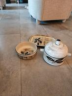 Servies vintage,  ceramano, steinzeug, Antiek en Kunst, Ophalen of Verzenden
