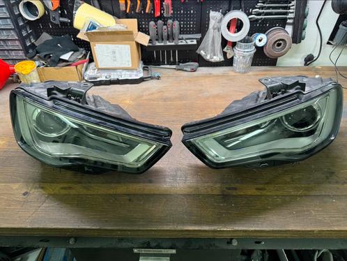 Audi A3 8V Koplamp Rechts en Links Set 8V0941005 8V0941006C, Auto-onderdelen, Verlichting, Audi, Gebruikt, Ophalen of Verzenden