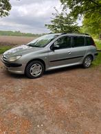 Peugeot 206 1.4 SW X-line 2002 Grijs APK 1-5-2026, Voorwielaandrijving, Stof, 4 cilinders, Origineel Nederlands