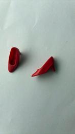 Barbie Fleur schoenen rood met hak, Verzamelen, Ophalen of Verzenden, Zo goed als nieuw, Accessoires
