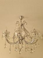 Kroonluchter, Huis en Inrichting, Lampen | Hanglampen, Ophalen of Verzenden, Zo goed als nieuw, Glas, 50 tot 75 cm