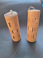 2x Indonesie tabak kokers Sulawesie, Ophalen of Verzenden, Gebruikt, Tabaksdoos of Verpakking