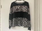 Marc Cain, mooie blouse, maat 3, Maat 38/40 (M), Zwart, Ophalen of Verzenden, Zo goed als nieuw