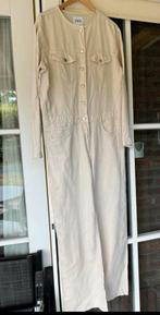 Jumpsuit Zara deels linnen! maat L crème kleur, Kleding | Dames, Jumpsuits, Ophalen of Verzenden, Nieuw, Beige