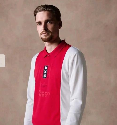 Orgineel Ajax 125 jaar jubileum shirt S & M, Kleding | Heren, Sportkleding, Nieuw, Voetbal, Maat 56/58 (XL), Zwart, Ophalen of Verzenden