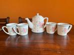 Theeset bloemmotief Jet by Ter Steege, Ophalen, Overige materialen, Zo goed als nieuw, Overige stijlen