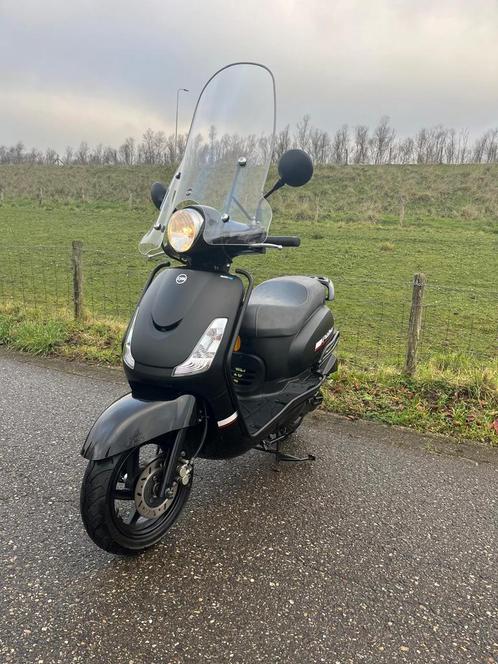 Sym fiddle | Brom scooter | 2021, Fietsen en Brommers, Snorfietsen en Snorscooters, Gebruikt, SYM, Benzine, Ophalen