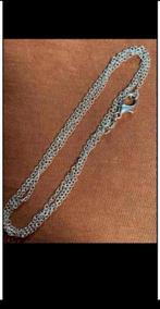 Zilveren ketting 61!cm gemerkt 925 nu 10 euro!!, Ophalen of Verzenden, Zilver